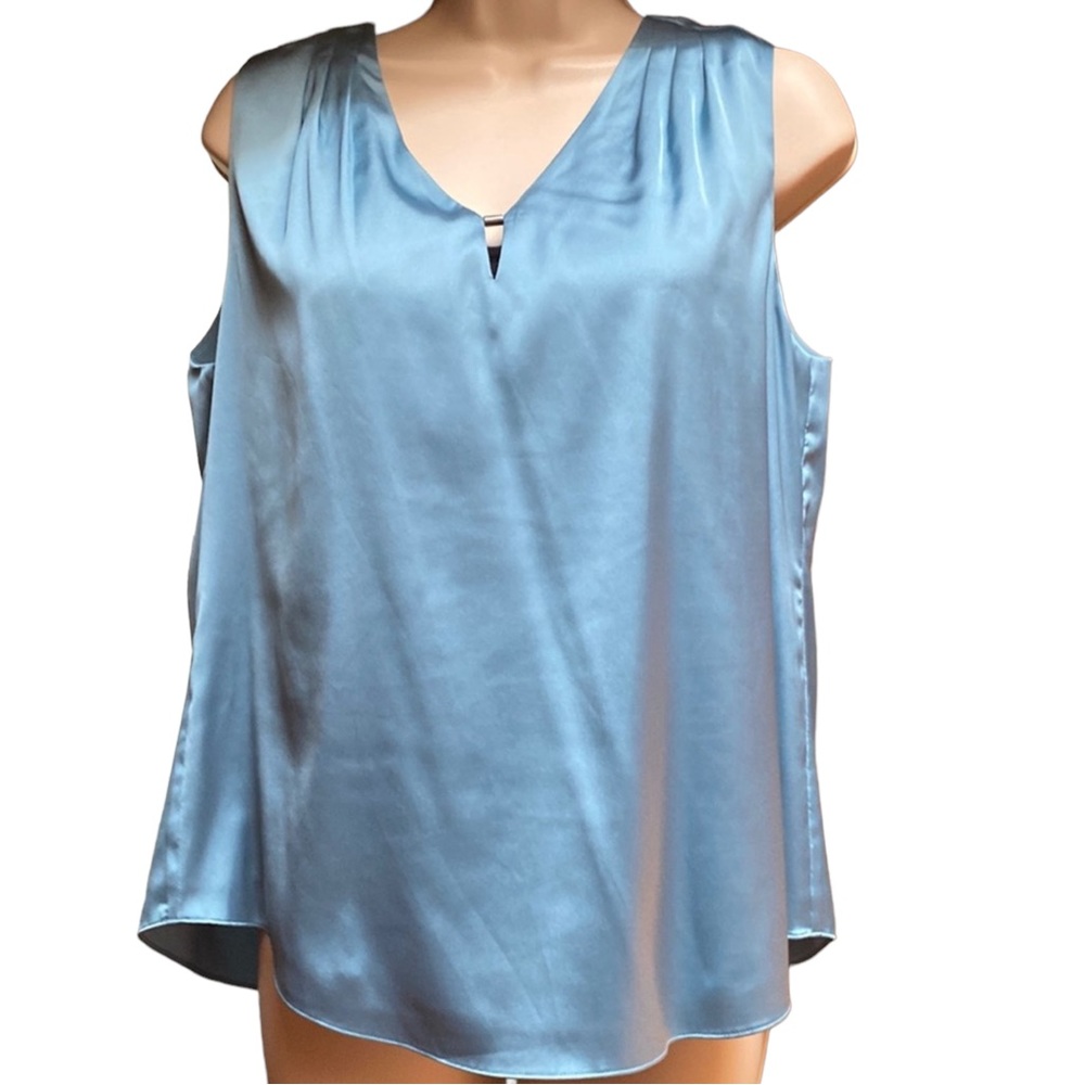WHBM sleeveless silky top NWT size S